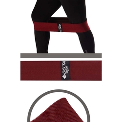 Delta Squat Bant Pilates Fitness Spor Kalça Egzersizleri Direnç Bandı Lastiği