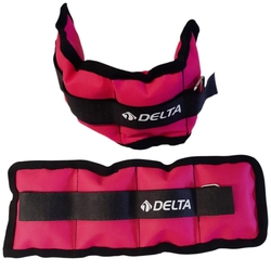 Delta 2 Adet El Ayak Bilek Kas Güçlendirici Ağırlık Seti