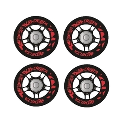 Delta Silikonlu Rulmanlı 4 Adet Paten Tekerleği Seti