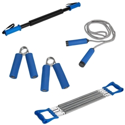 Delta Bükbük Göğüs Yayı Atlama İpi El Yayı Aile Egzersiz Seti