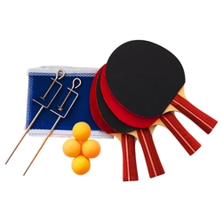 Delta ** Masa Tenisi Seti - 4 Raket + 4 Pinpon Topu + File-Demir