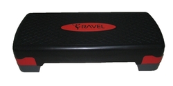 Ravel ( İki ) 2 Kademeli Step Tahtası RV 444 Siyah Kırmızı