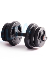 Delta Özel Dizayn Ağırlık Halter Dambıl Fitness Seti