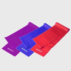 Delta 3 'lü Pilates Bandı 120 cm x 7,5 cm Egzersiz Direnç Lastiği
