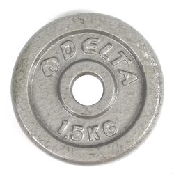 [DKM-PRLK-GRI-DS7215] Delta Gri Döküm Plaka ( Çiftli )