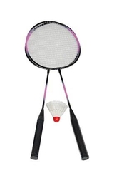 [BD-RKT-DS857] Delta 2 Adet Badminton Raketi & 1 Adet Badminton Topu Oyun Seti