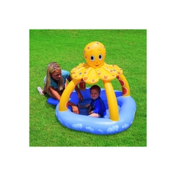 [BESTWAY-52145-AHTAPOT] Bestway Üstü Ahtapot Figürlü Gölgelikli Çocuk Havuzu - 52145