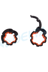 [KLPC-PLS-KLPS-2AD-CLP451] Delta 2 Adet Plastik Klips Bar Sıkıştırma Aparatı Kıskaçlı Plaka Kelepçesi