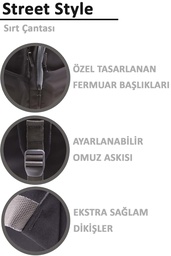 Delta Spor Street Style Sırt Çantası Özel Tasarım Kullanışlı Spor Çanta
