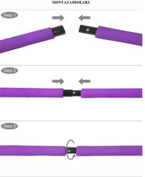 Delta Portable Studio Pilates Jimnastik Egzersiz Çubuğu